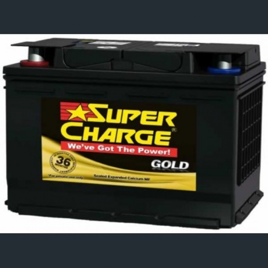 Automotive battery supercharge gold